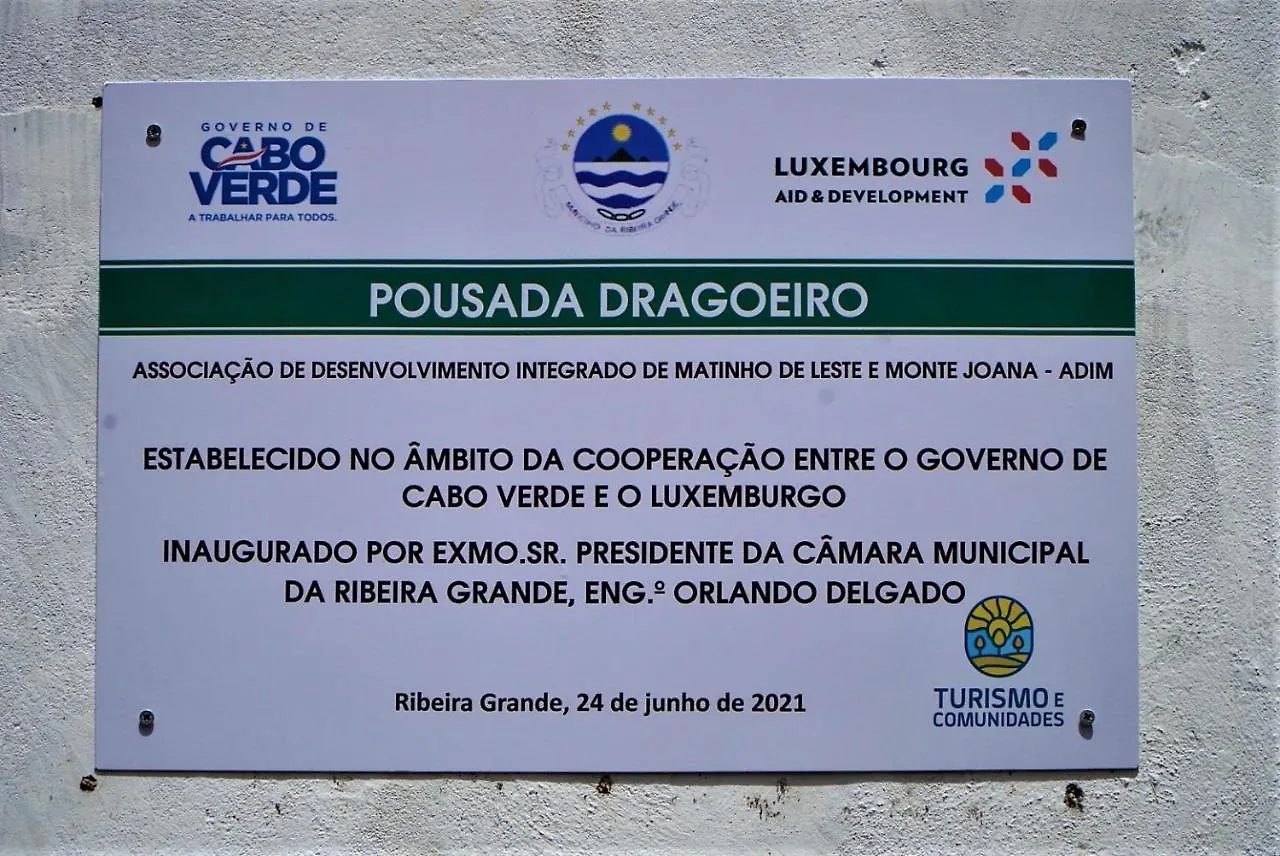 Feriehus Pousada Dragoeiro Monte Joana Santo Antao Ribeira Grande